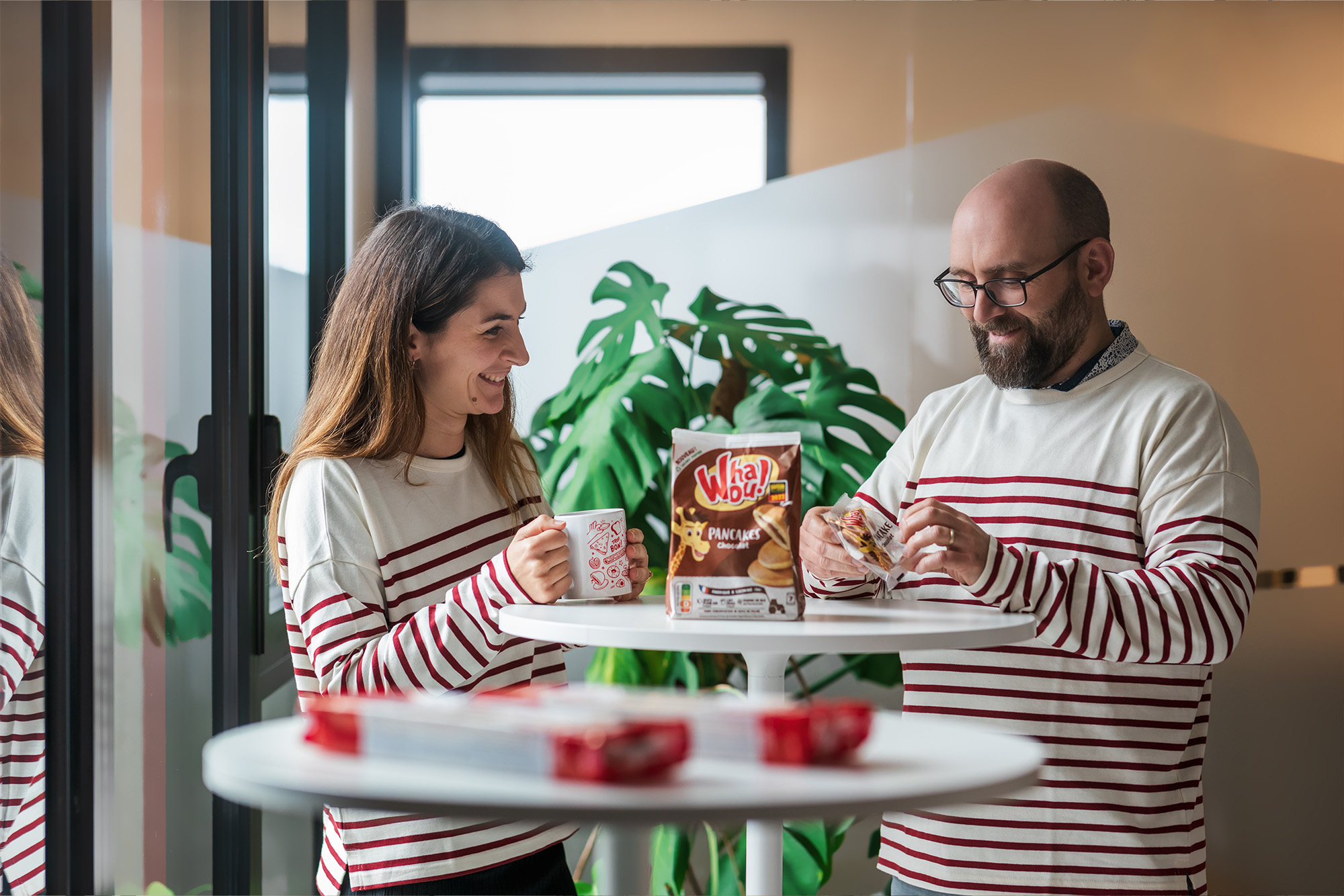 Collaborateurs au siège Goûters Magiques