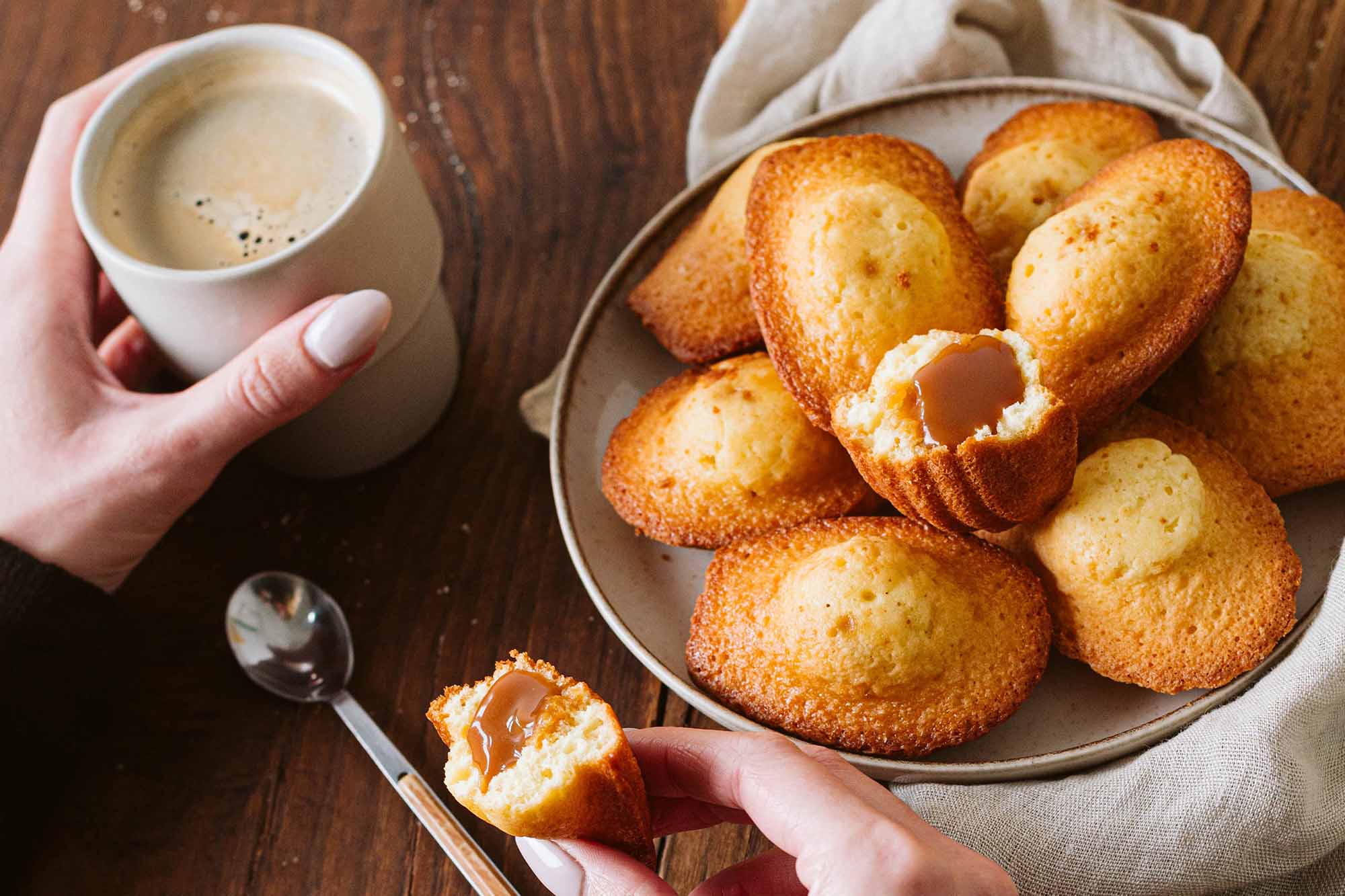 Madeleines Armor Délices au caramel